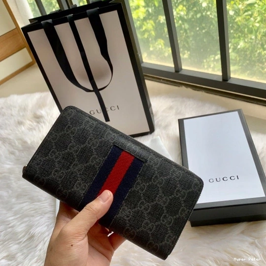 Hyper Peter ZIP AROUND GUCCI LEATHER WALLET 0825